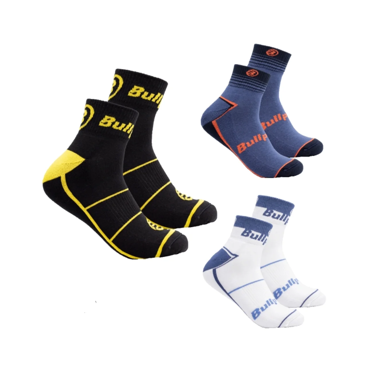 Bullpadel Multicolour Socks Short 3-Pack