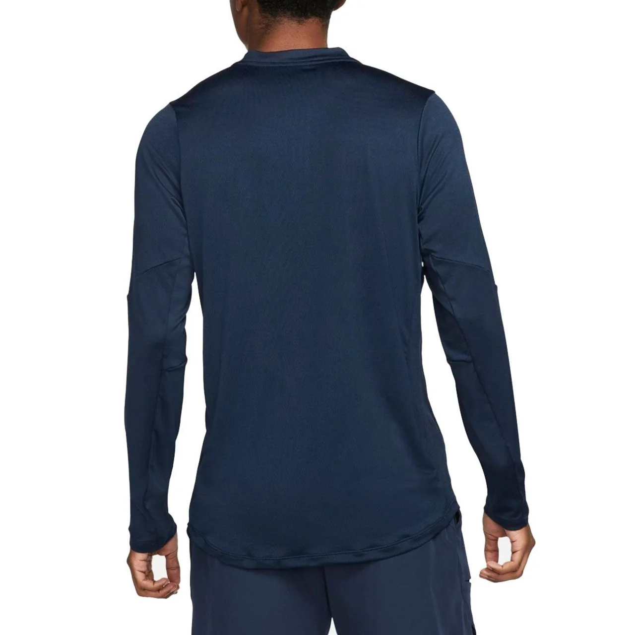 Nike Dri-Fit Advantage Long Sleeve Shirt Navy Blue