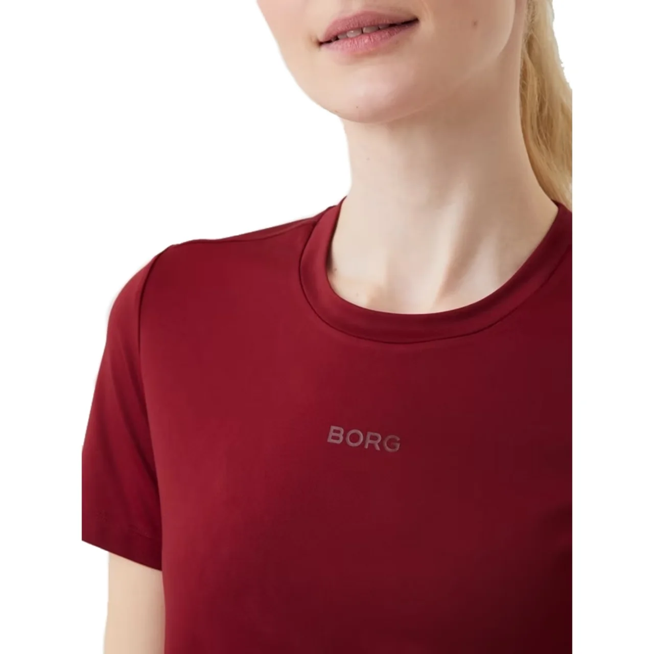 Björn Borg Borg Regular T-Shirt Women Red