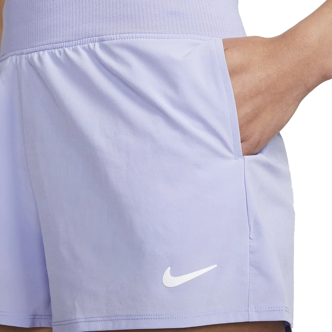 Nike Court Victory Flex Shorts Light Thistle/White