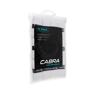 Cabra Padel Pro Overgrip 12-pack White