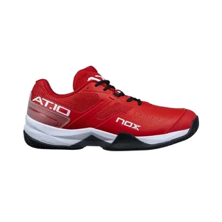 Nox Padel Shoes AT10 Red/Black