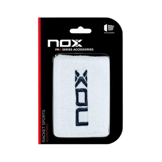 Nox Sports Wristband White/Blue 2-pack