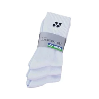 Yonex Socks x3 White