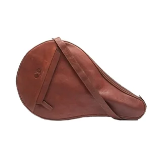 HILDEBRAND Padel Case Brown Leather