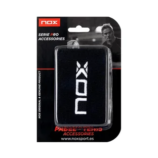 Nox Sports Wristband Black 2-pack