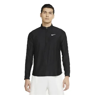 Nike Court Dri-FIT Advantage Half Zip Black