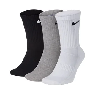Nike Everyday Lightweight Socks 3-Pack Black/White/Grey